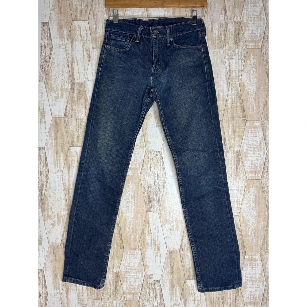 Levis 511 Slim Fit Jeans Mens 29x32 Dark Wash Blue Denim Stretch